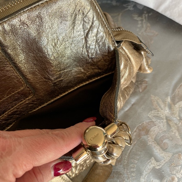 Chloe Heloise Large Lambskin Bag - Picture 12 of 14